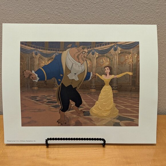 Walt Disney "Beauty and the Beast" Excusive Commemorative Lithograph Portfolio - Picture 9 of 10